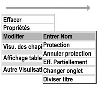 PANASONIC DMR-EH80V - Menu de selection FUNCTIONS - 2