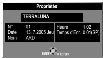 PANASONIC DMR-EH80V - Menu de selection FUNCTIONS - 5