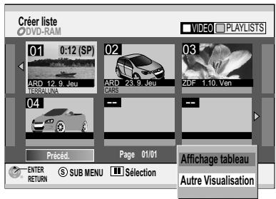 PANASONIC DMR-EH80V - Menu de selection FUNCTIONS - 3