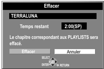 PANASONIC DMR-EH80V - Menu de selection FUNCTIONS - 4