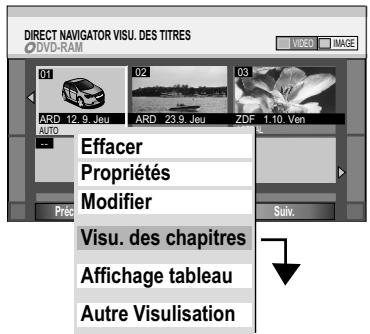 PANASONIC DMR-EH80V - Menu de selection FUNCTIONS - 2