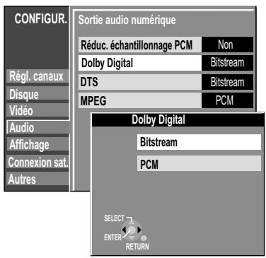 PANASONIC DMR-EH80V - Menu de selection FUNCTIONS - 3