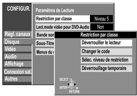 PANASONIC DMR-EH80V - Menu de selection FUNCTIONS - 3