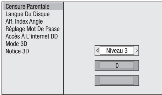 SHARP BD-HP25S/HP35S - Lors de la définition du mot de passer pour la première fois. - 1