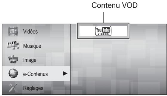 SHARP BD-HP25S/HP35S - Lecture de contenu en streaming de video à la demande - 1