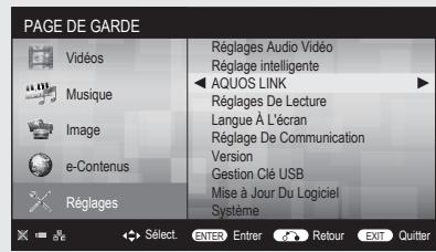 SHARP BD-HP25S/HP35S - Selectionnez un élément du menu - 1