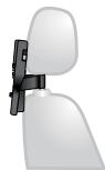 PANASONIC DVD-LS82 - Attaching the headrest bracket to the front seat. - 2