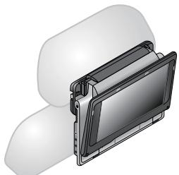 PANASONIC DVD-LS82 - Fissare il lettore alla staffa. - 2