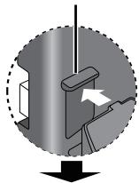 PANASONIC DVD-LS82 - Attaching the unit to the bracket. - 1