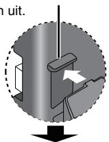 PANASONIC DVD-LS82 - Het apparaat op de houder bevestigen. - 1
