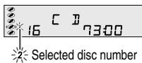 SHARP CD-DH950 - To specify a disc to play - 1