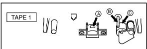 SHARP CD-DH950 - Cleaning the tape-handling parts - 1