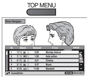 PANASONIC DVD-LS86 - Um Wiedergabelisten abzuspielen: - 1