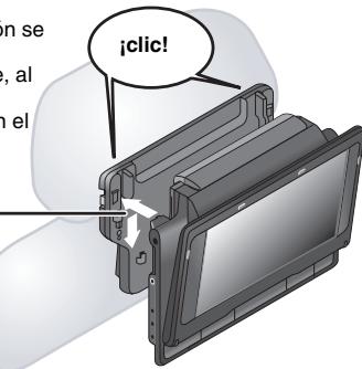 PANASONIC DVD-LS86 - Instalación del reproductor en el soporte. - 2