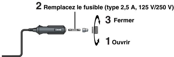 PANASONIC DVD-LS86 - Remplacement du fusible - 1