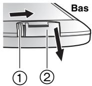 PANASONIC DVD-LS86 - Insérez la batterie de type bouton (fournie) - 1