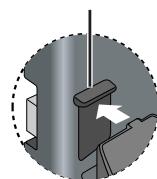 PANASONIC DVD-LS86 - Collegare l'unità al supporto. - 1