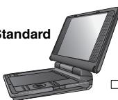 PANASONIC DVD-LS86 - Regolazione dell'angolo dello schermo LCD - 2