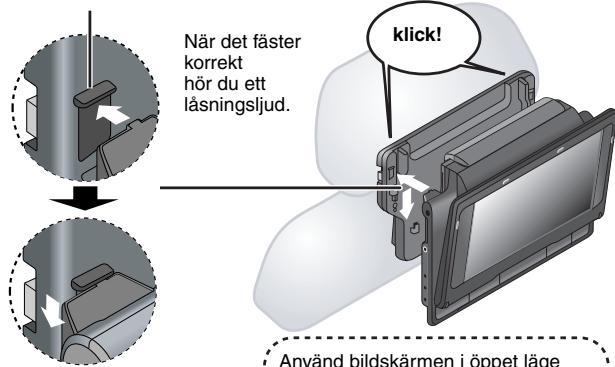 PANASONIC DVD-LS86 - Fäst encheten på fästet. - 1