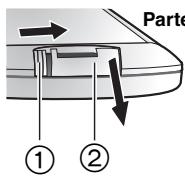 PANASONIC DVD-LS86 - Inserire la batteria a pastiglia (in dotazione) - 1