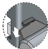PANASONIC DVD-LS86 - Befestigen Sie das Gerät an der Halterung. - 2
