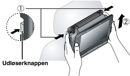 PANASONIC DVD-LS86 - Sādan afmonteres apparatet fra beslaget - 1