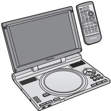 PANASONIC DVD-LX8EG - Tragbarer DVD/CD-Player Lecteur de DVD/CD portable - 1