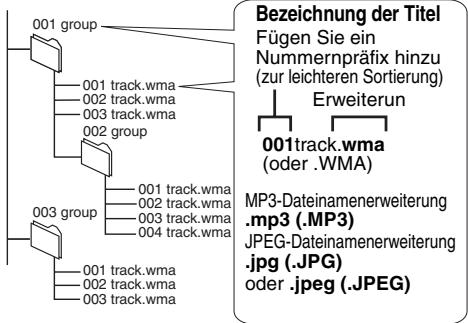 PANASONIC DVD-LX8EG - Erstellen von Dateien auf einem Computer WMA MP3 JPEG - 1