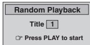 PANASONIC DVD-LX8EG - Lecture aléatoire - 1