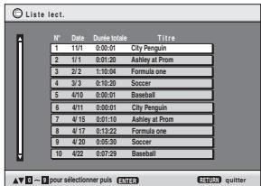 PANASONIC DVD-LX97 - Lecture d'une liste de lecture - 2