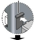 PANASONIC DVD-LX97 - Fixer l'appareil à la ferrure. - 1