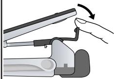 PANASONIC DVD-LX97 - Retrait du moniteur - 1