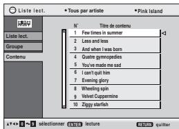PANASONIC DVD-LX97 - Sélection à partir des listes - 1