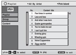 PANASONIC DVD-LX97 - Selecting from the list - 1