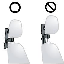 PANASONIC DVD-LX97 - Headrest Mounting Bracket (included) - 2