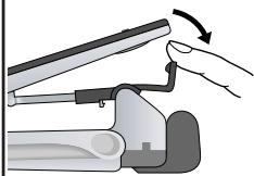 PANASONIC DVD-LX97 - Detaching the monitor - 1