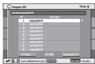 PANASONIC DVD-LX97 - Lecture à partir d'une rubrique sélectionnée (Menu navigation) - 2