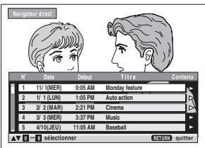 PANASONIC DVD-LX97 - Lecture d'une liste de lecture - 1