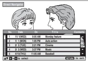 PANASONIC DVD-LX97 - To play playlists: - 3