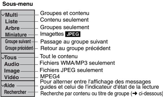PANASONIC DVD-LX97 - Lecture à partir d'une rubrique sélectionnée (Menu Navigation) - 2