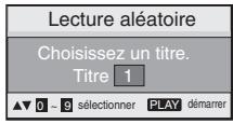 PANASONIC DVD-LX97 - Lecture aléatoire - 1