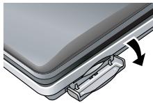 PANASONIC DVD-LX97 - Open the cover. - 1