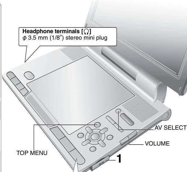 PANASONIC DVD-LX97 - Close the cover. - 2