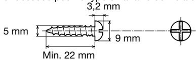 SHARP DK-KP85PH - Vis d'entrainment - 1