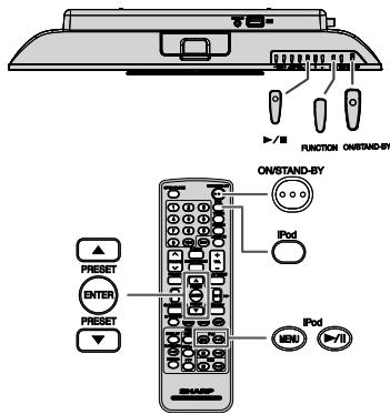 SHARP DK-KP85PH - Lecture de l'iPod ou iPhone - 1