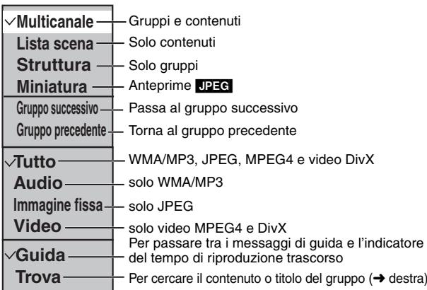 PANASONIC DVD-S100 - Utilizzato dei menu secondari - 1
