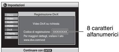 PANASONIC DVD-S100 - Visualizzare il' codice di registrazione dell'unità - 1
