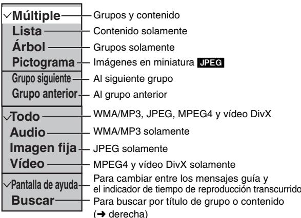 PANASONIC DVD-S100 - Utilización delsubmenu - 1