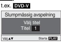 PANASONIC DVD-S100 - Slumpmässig upspelning - 1