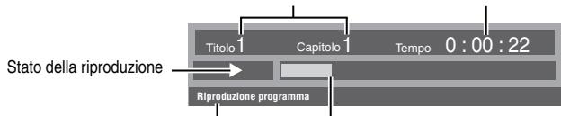 PANASONIC DVD-S100 - Visualizzazione dello stato attuale della riproduzione (Quick OSD) - 1